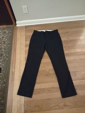 J.Crew black slim fit trousers Size 30W by 32L